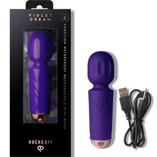 Mini Wand de Poche Rocksoff - Violet