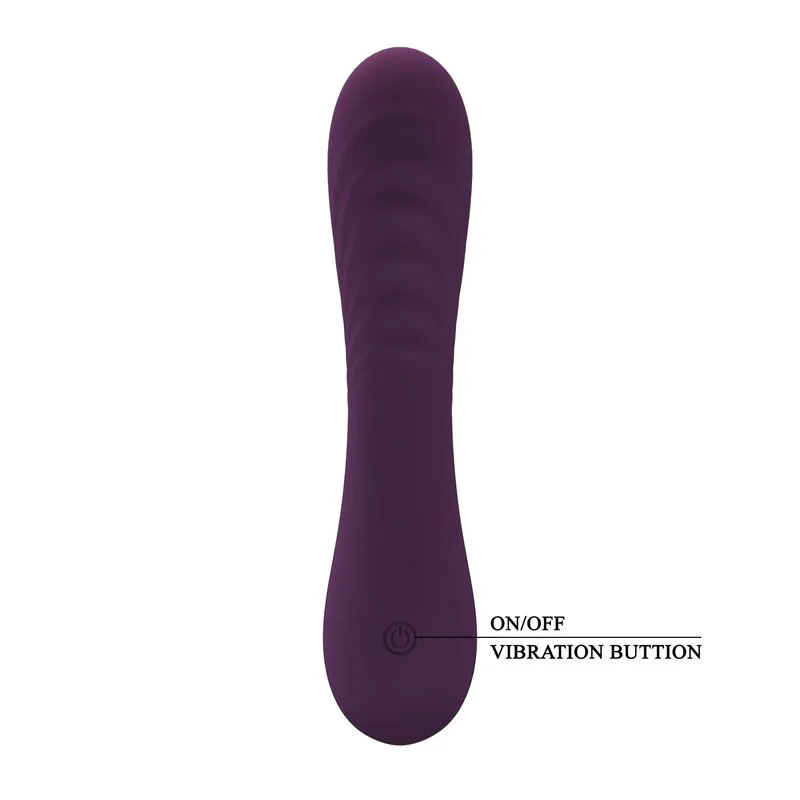 Vibromasseur Rechargeable Alexisrose 10 Fonctions Violet