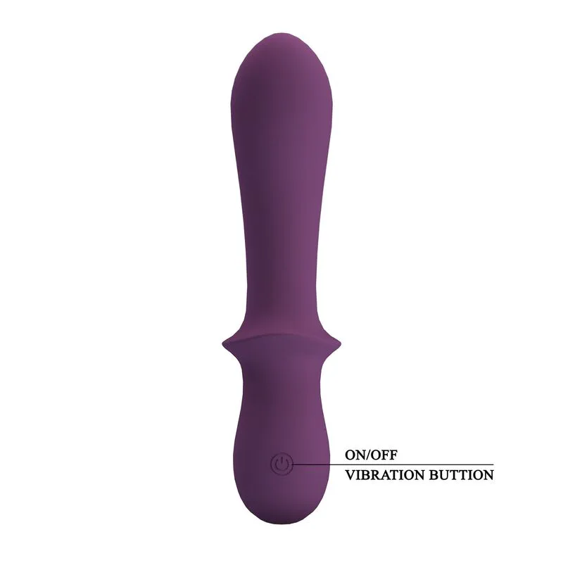 Vibromasseur Rechargeable Abigail 10 Fonctions Violet Pretty Love