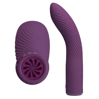 Vibromasseur Rechargeable Kissell 10 Fonctions Violet Pretty Love