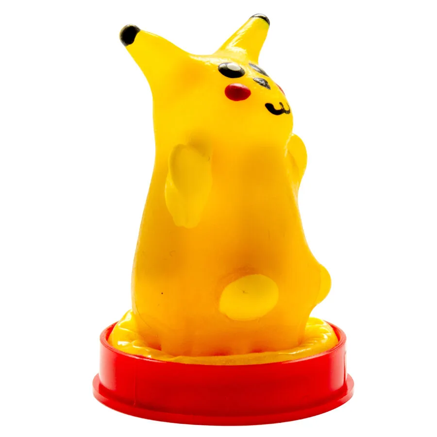 Préservatifs Fantaisie Peints à la Main Souris Jaune Condomerie