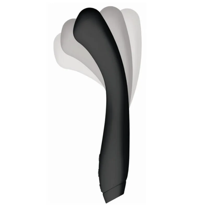 Vibromasseur Point G Juno Flex - Noir Je Joue noir vibromasseur point g
