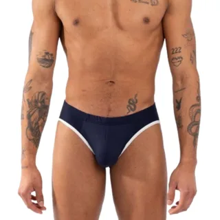 020 Slip Marine M Burn lingerie homme