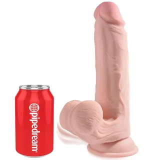 Plus Balles Gode 3d 20,3 cm King Cock