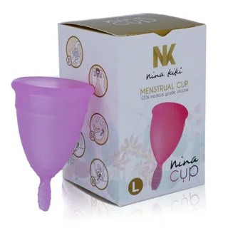Coupe Menstruelle Violet - Taille L Nina Kikí