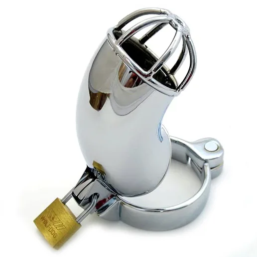Anneau de Chasteté en Lancelot Metal Hard cage de chasteté
