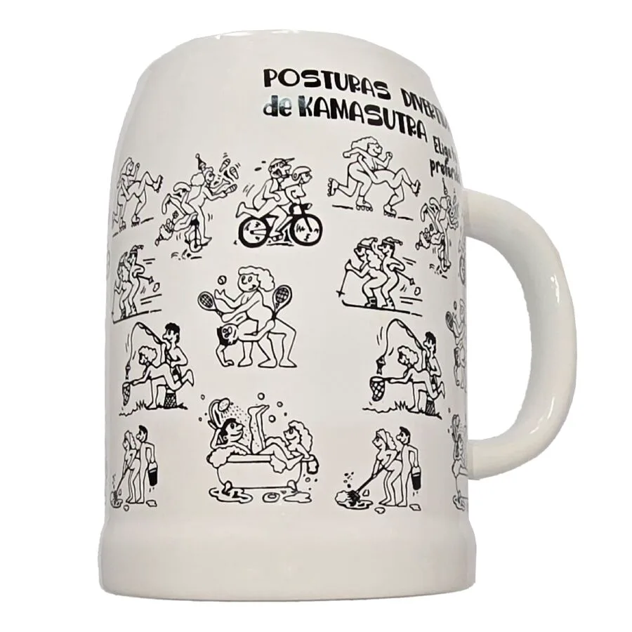 Pichet à Bière Kamasutra Diablo Picante jeu coquin