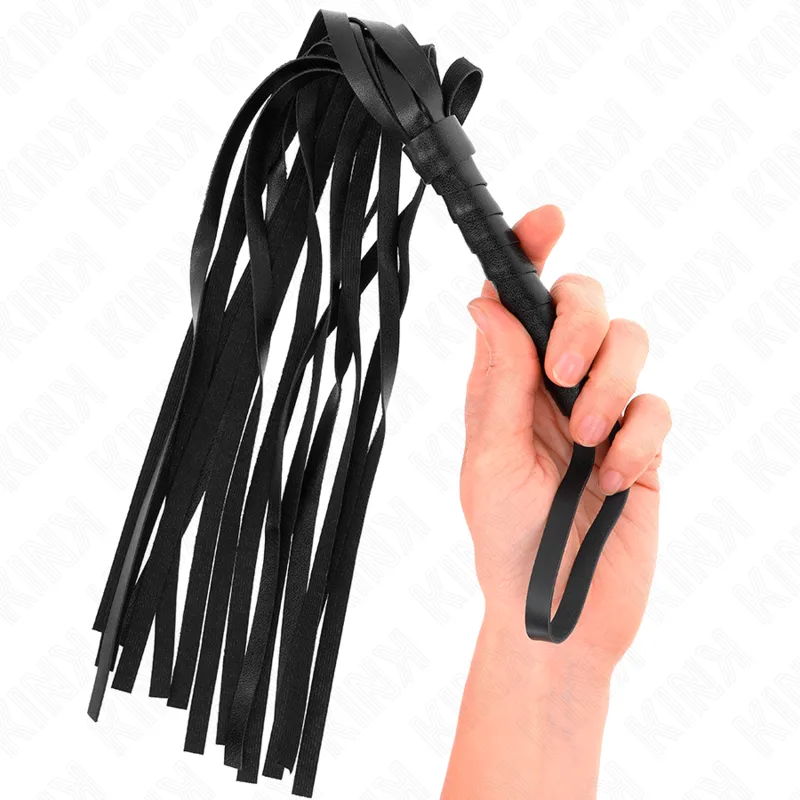Fouet Simple Noir 45 CM Kink noir fouet & martinet