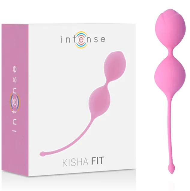 Boules de geisha Kisha Fit Silicone Kegel Rose Intense