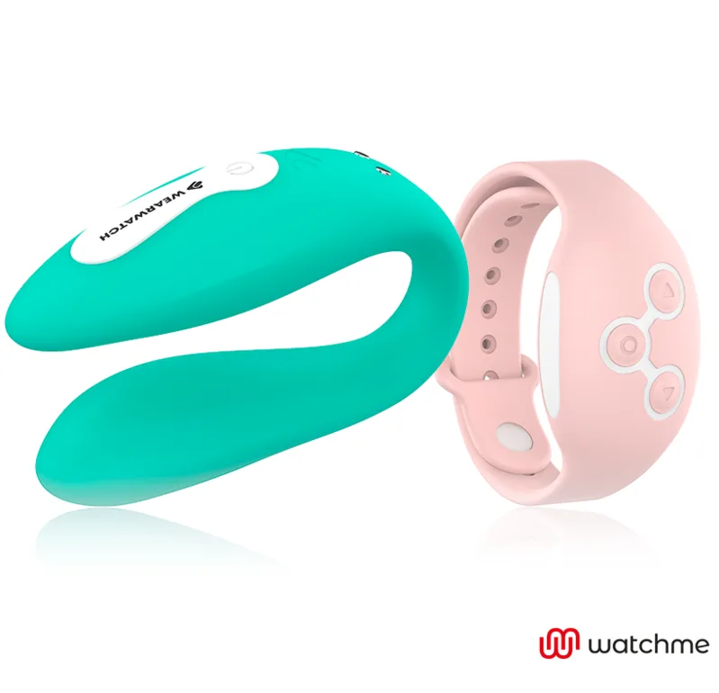 Watchme Vibromasseur Double Technologie Eau de Mer / Rose