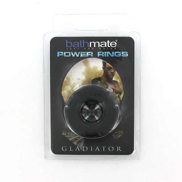 Anneau pénien Gladiateur Noir Bathmate