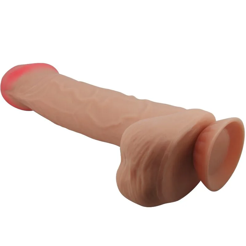 Série Sliding Skin Gode Réaliste avec Ventouse Sliding Pretty Love modèle 3