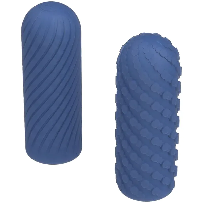 Ghost Masturbateur Réversible en Silicone Bleu Arcwave bleu masturbateur
