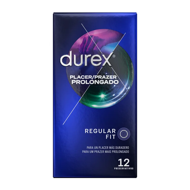 Préservatif Plaisir Prolongé Retardé 12 Unités Durex