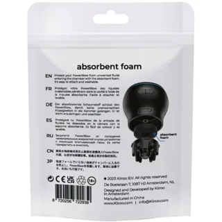Power Blow Mousse Absorbante Lot de 5 Kiiroo, autre vue