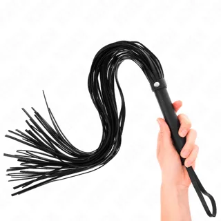 Fouet PVC Souple Noir 70 CM Kink noir fouet & martinet