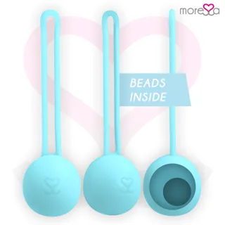 Boules de geisha Osian One Silicone Turquoise Premium Moressa