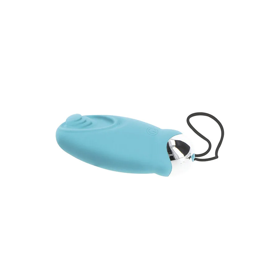 Happiness Im So Eggcited Vibromasseur Télécommande Bleu Toyjoy