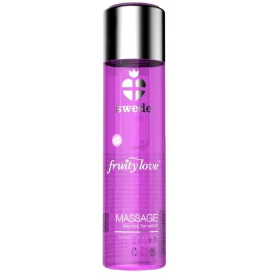 Fruity Love Effet Réchauffant Huile de Massage Framboise Swede modèle 2