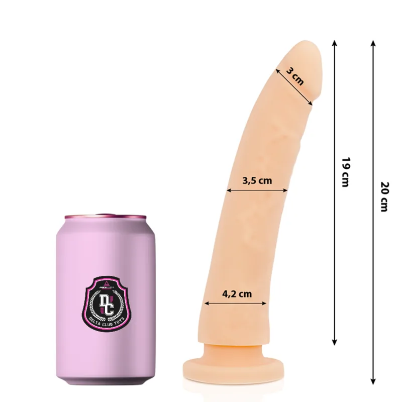 Toys Gode Naturel Médical Silicone 20 x 4 cm Delta Club