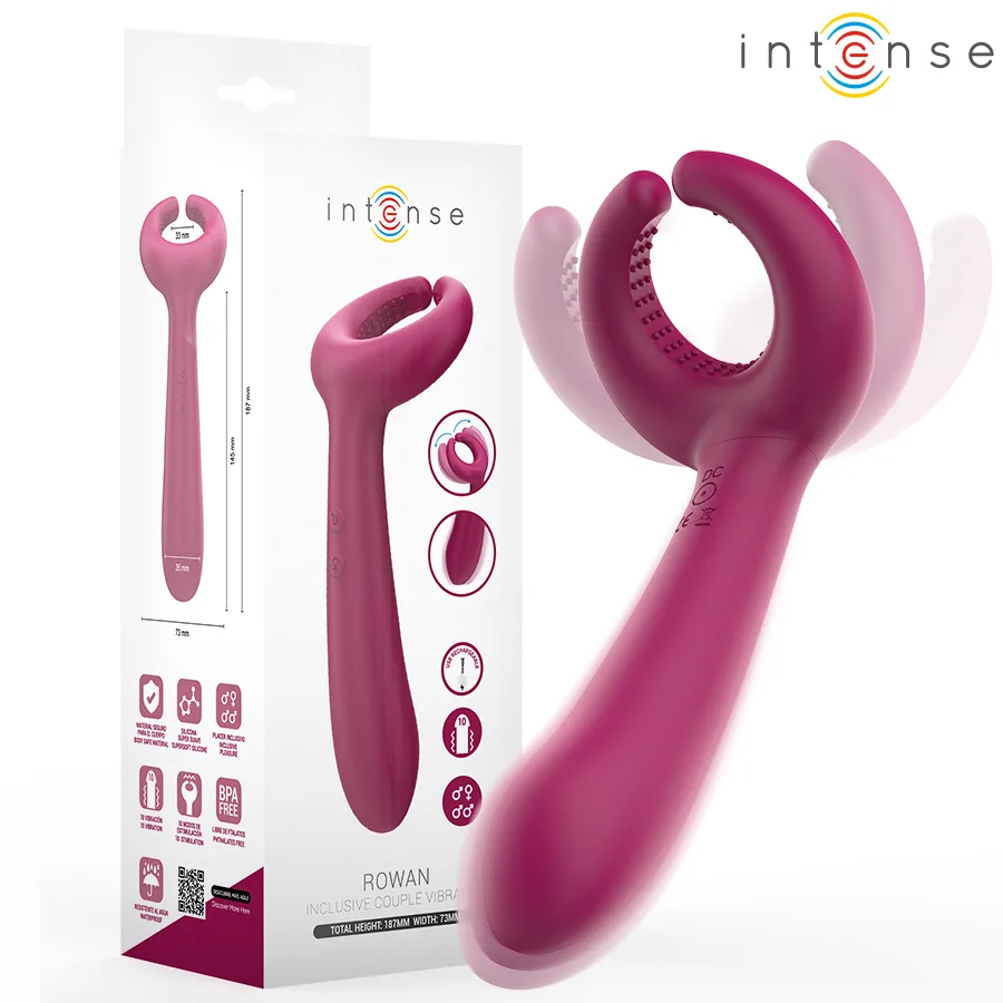 Vibromasseur Rowan Inclusif pour Couple Intense