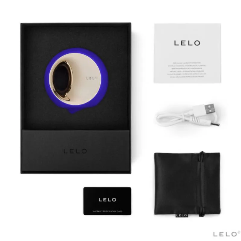 Ora 3 Stimulateur de Sexe Oral Bleu Nuit Lelo