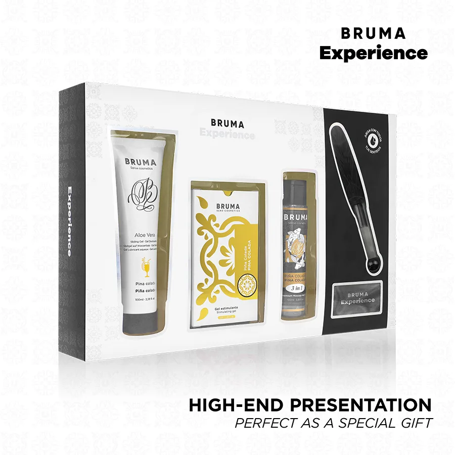 Pack Tentation Pina Colada Douce avec Amplificateur huile de massage