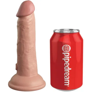 Elite Gode Réaliste Vibrant & Silicone 15,2 cm King Cock
