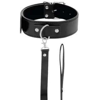 Collier BDSM en cuir