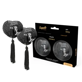 Cache-malins Paillettes Noires Coquette Chic Desire lingerie