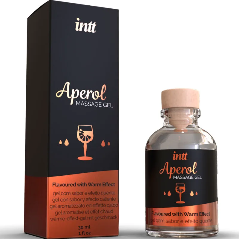 Gel de Massage Aperol Effet Chaleur Intense Intt