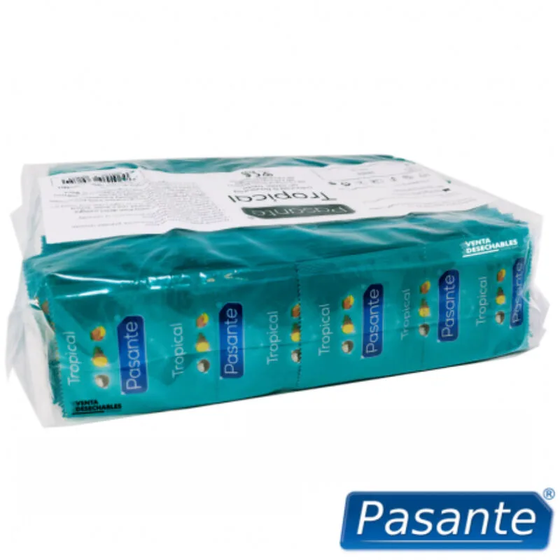 Préservatifs Tropical Sac 144 Unités Pasante