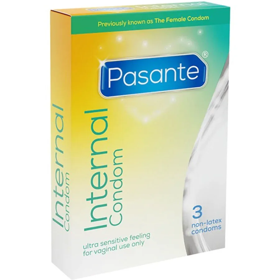 Interne Préservatif sans Latex 3 Unités Pasante