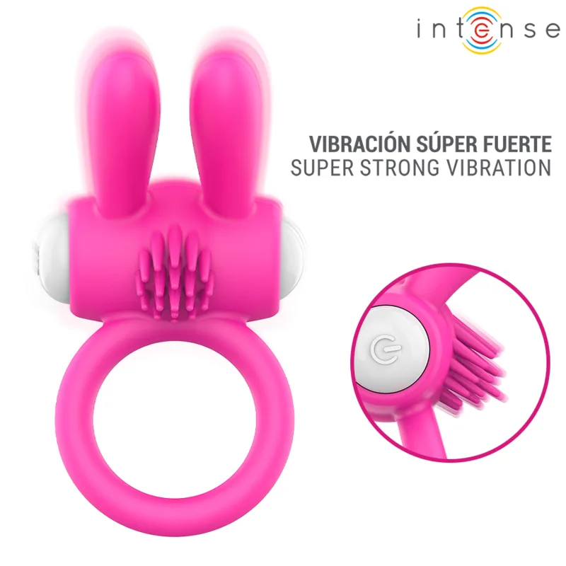 Anneau pénien Vibrant Hopps avec Stimulation Clitoriale Intense modèle 2