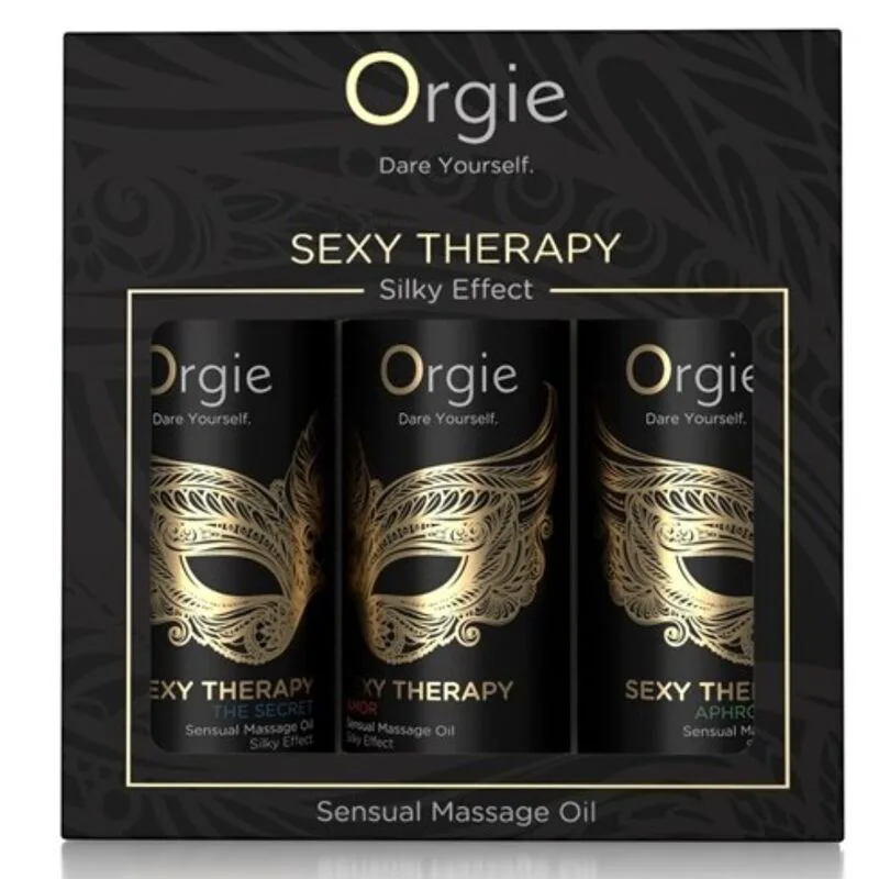 Collection Mini Thérapie Sexy Huiles de Massage Orgie huile de massage