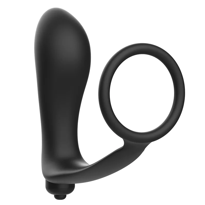 Plug Anal Vibrant avec Anneau Pénis Addicted
