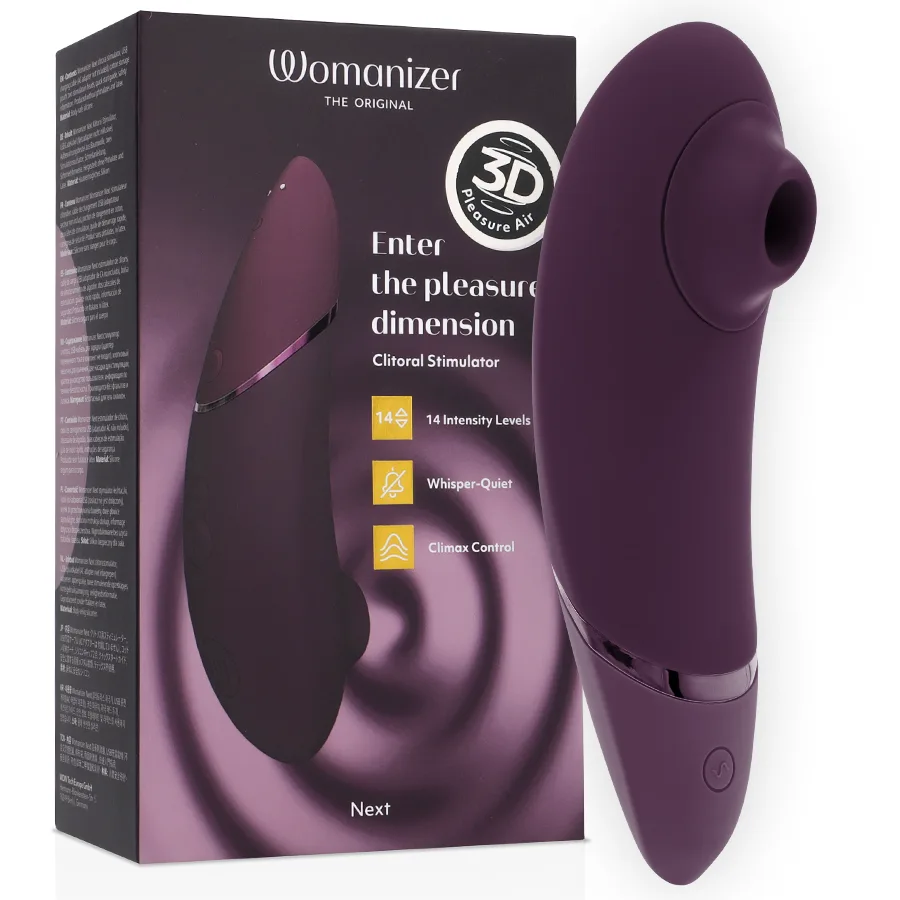 Stimulateur Clitorial Suivant Violet Foncé Womanizer