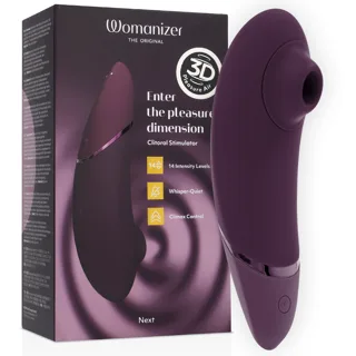 Stimulateur Clitorial Suivant Violet Foncé Womanizer