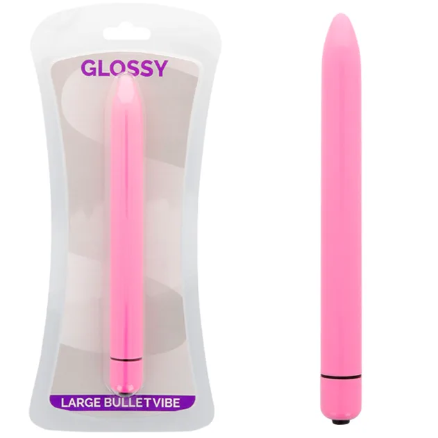 Vibromasseur Slim Deep Rose Glossy