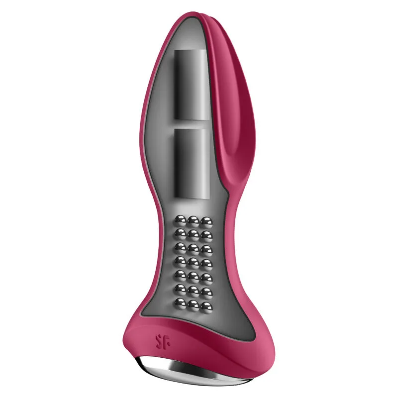 Application de Plug Vibrant Rotator Plug 2+ Rouge Satisfyer