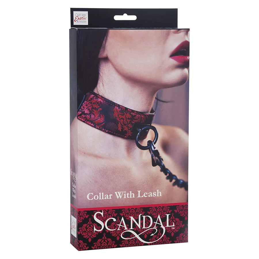 Scandal Collier avec Bracelet Noir Calexotics