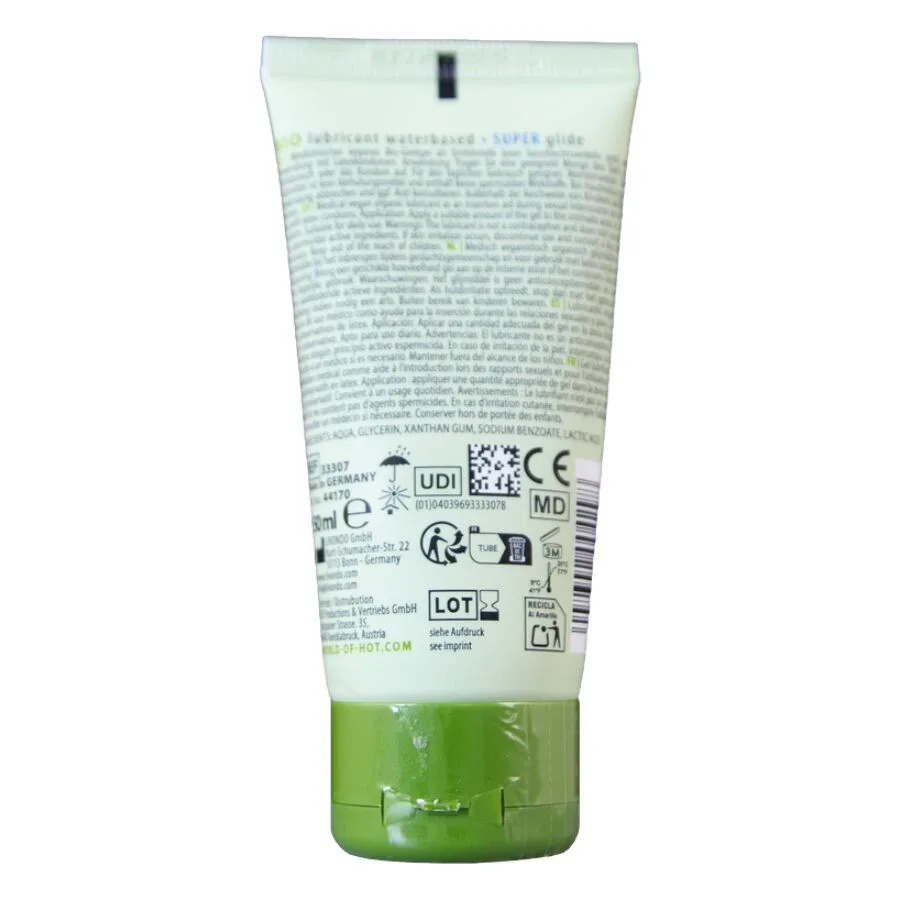 Lubrifiant Bio à Base D'eau 50 ML Hot lubrifiant base eau