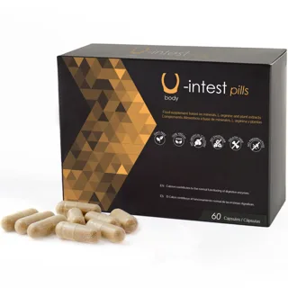 Capsules U-intest pour Prévenir les Hémorroïdes - 60 500 Cosmetics complements
