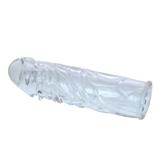 Housse Lilas pour le Pénis en Silicone Adaptable 13 cm Baile — vue 5
