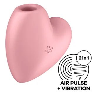 Cutie Heart Stimulateur et Vibromasseur de Pulse d'Air Satisfyer