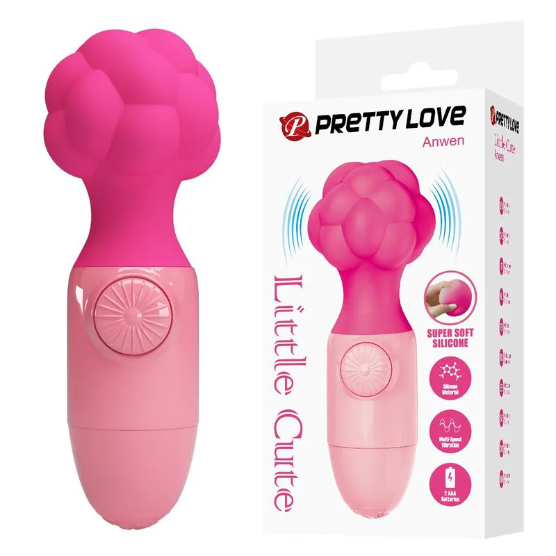 Stimulateur clitoridien Anwen Mini Masseur Rose Pretty Love