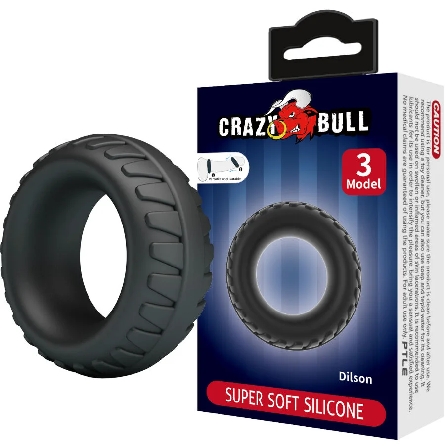 Bague en Silicone Dilson Modèle 3 Crazy Bull