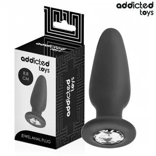 Plug Anal avec Bijou 8,8 cm