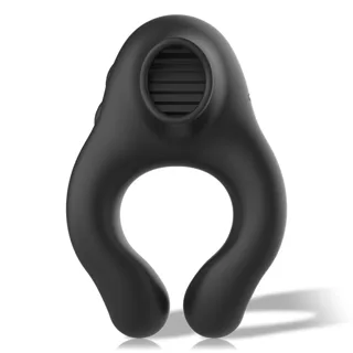 Anneau Vibromasseur en Silicone 3 Moteurs Rechargeable