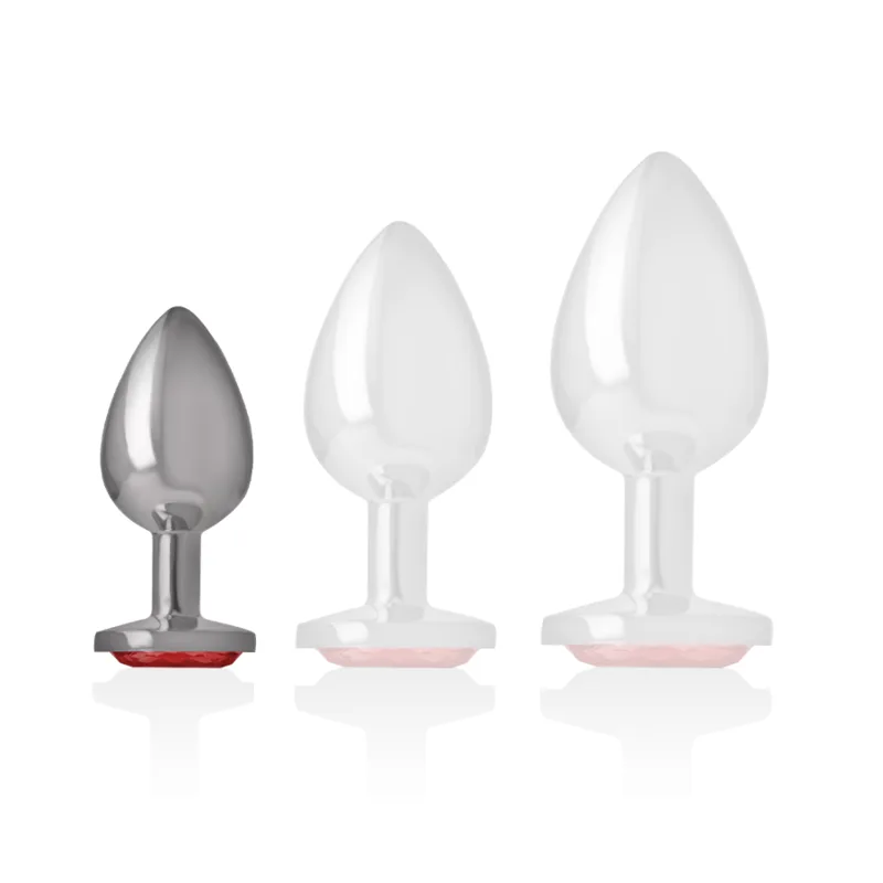 Sextoy Anal en métal taille S